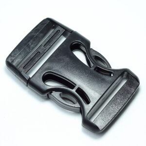 Plastic Side Release Lock Buckle also known as push lock or side release clamp and SR clamp