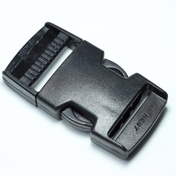 Plastic Side Release Lock Buckle also known as push lock or side release clamp and SR clamp