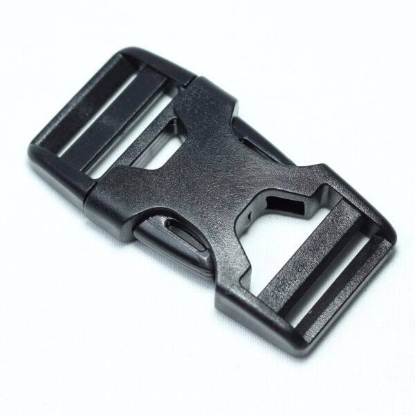 Plastic Side Release Lock Buckle also known as push lock or side release clamp and SR clamp